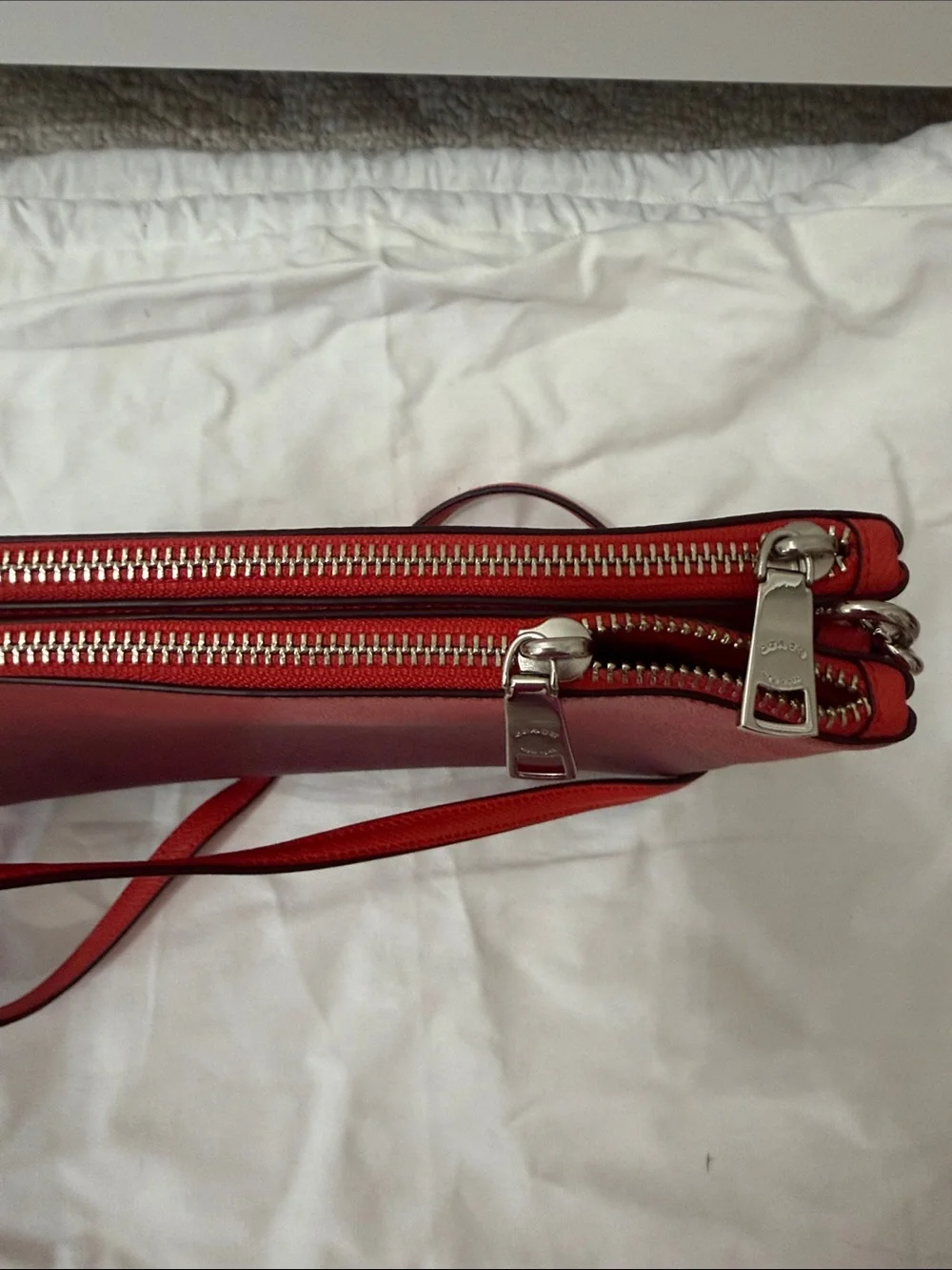 Coach pebbled leather